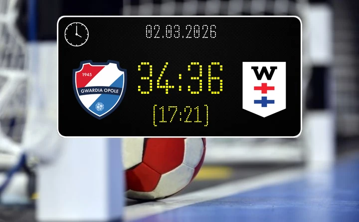 [PIŁKA RĘCZNA] Corotop Gwardia Opole – PGE Wybrzeże Gdańsk 34:36 – ORLEN Superliga, kolejka 21