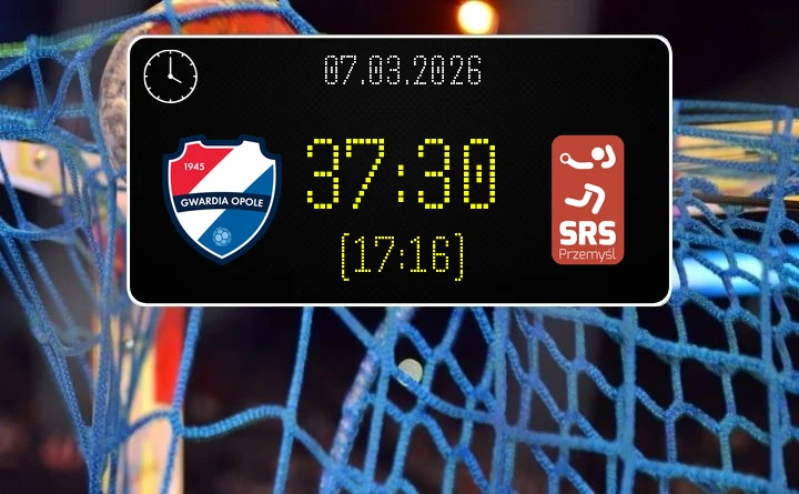 [PIŁKA RĘCZNA] Gwardia Opole – SRS NIKO Przemyśl 37:30 w I Lidze Mężczyzn (Grupa D) – ważne zwycięstwo gospodarzy w 19. kolejce