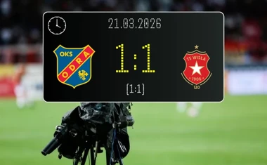 [PIŁKA NOŻNA] Odra Opole – Wisła Kraków 1:1 w Betclic 1. lidze – punkt po emocjach na Itaka Arenie
