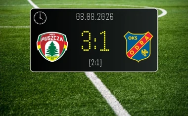[PIŁKA NOŻNA] Puszcza Niepołomice – Odra Opole 3:1. Porażka gości w 3. kolejce Betclic 1. ligi