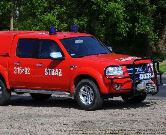 Strażacy z Opola pochwaleni za interwencję przy wypadku w Pawonkowie