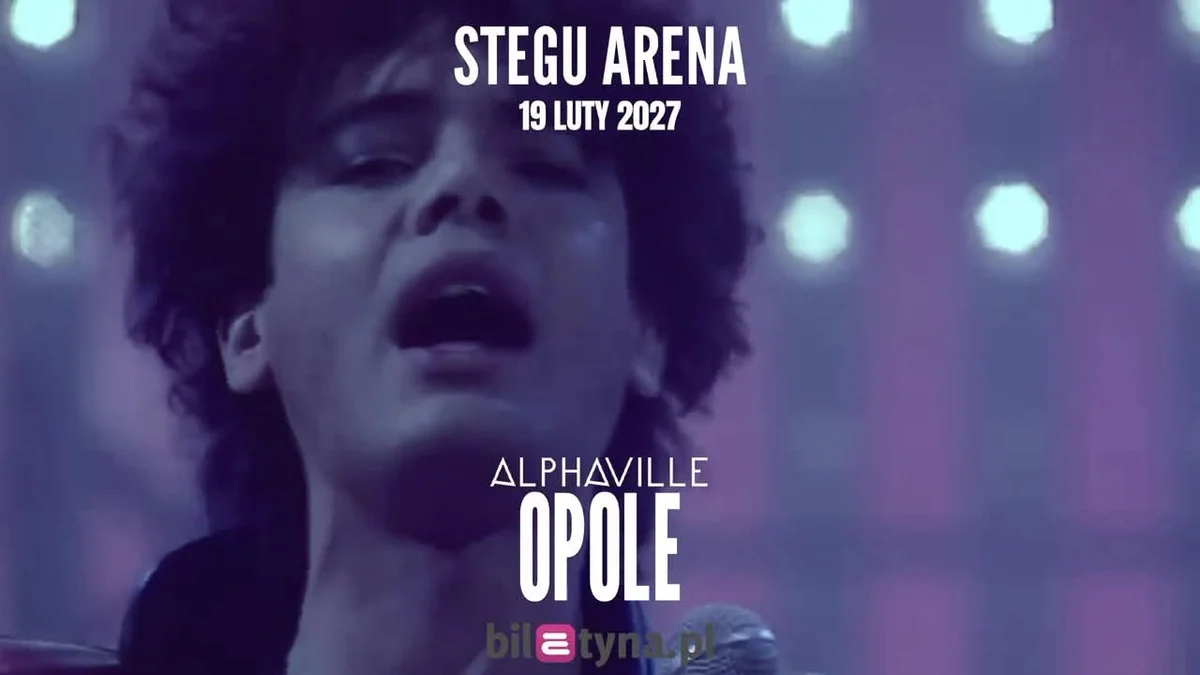 Grafika promocyjna wydarzenia ALPHAVILLE Forever Young w Opolu