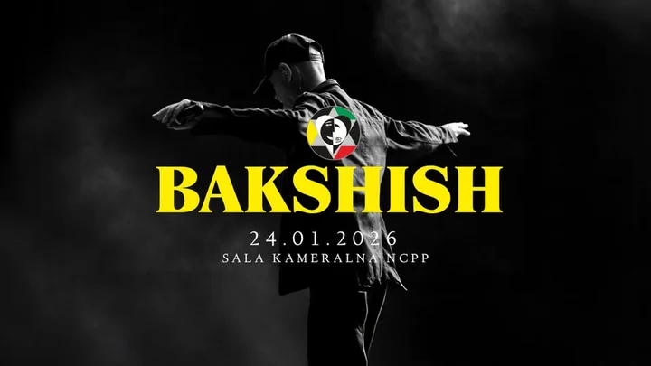 Grafika promocyjna wydarzenia BAKSHISH / NCPP Opole — koncert roots reggae pełen ducha