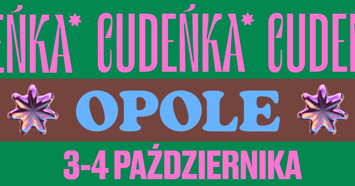 Grafika promocyjna wydarzenia Festiwal Rękodzieła Cudeńka – Opole 2026