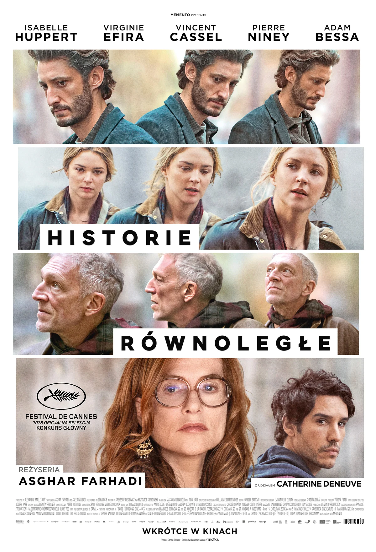 Grafika promocyjna wydarzenia Film „Historie równoległe” w Kinie Studio MDK