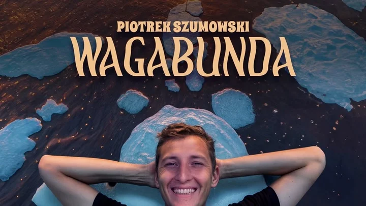 Grafika promocyjna wydarzenia Piotrek Szumowski – Wagabunda w Opolu: stand-up 16 grudnia 2025
