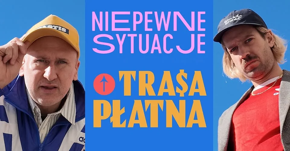 Grafika promocyjna wydarzenia NiePewne Sytuacje – komediowy wieczór