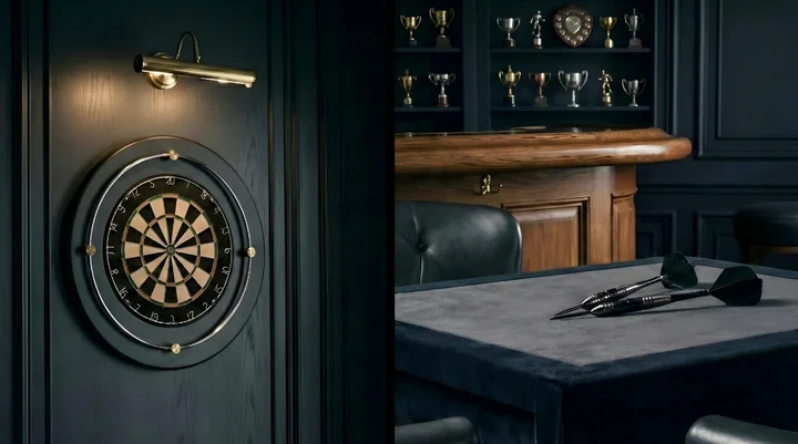 Grafika promocyjna wydarzenia Opolskie Premier League w Dart Club MAX Opole