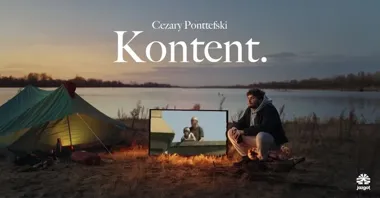 Grafika promocyjna wydarzenia Cezary Ponttefski — „Kontent” w Opolu
