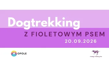 Dogtrekking z Fioletowym Psem – spacer i adopcja