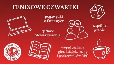 Grafika promocyjna wydarzenia Fenixowe czwartki - lipiec 2026 w Opolu