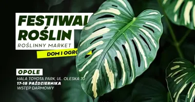 Grafika promocyjna wydarzenia Festiwal Roślin w Toyota Park