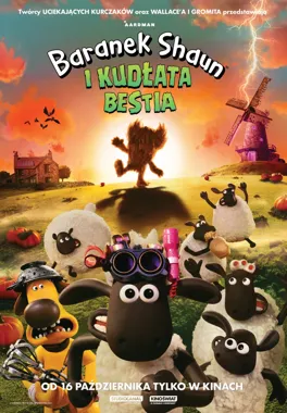 Grafika promocyjna wydarzenia Film „Baranek Shaun i kudłata bestia” w Kinie Meduza