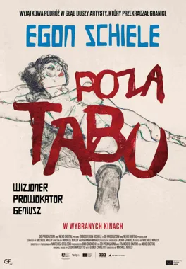 Grafika promocyjna wydarzenia Film „Egon Schiele. Poza tabu” w Kinie Meduza