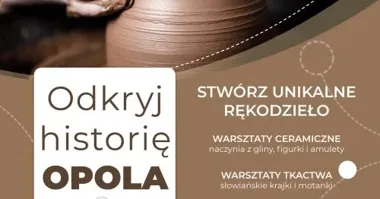 Grafika promocyjna wydarzenia Odkryj historię Opola na Zamku Górnym
