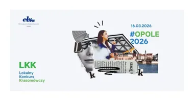 Grafika promocyjna wydarzenia Lokalny Konkurs Krasomówczy 2026 w Opolu