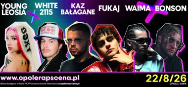Grafika promocyjna wydarzenia Opole Rap Scena 2026