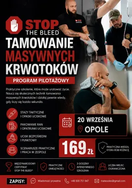 STOP THE BLEED® Pilotaż w Opolu