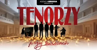 Grafika promocyjna wydarzenia Tenorzy przy świecach | Opole — kameralny koncert w Teatrze Kochanowskiego