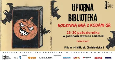 Upiorna Biblioteka: rodzinna gra z kodami QR