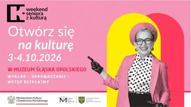 Grafika promocyjna wydarzenia Weekend Seniora z Kulturą 2026 w Muzeum Śląska Opolskiego