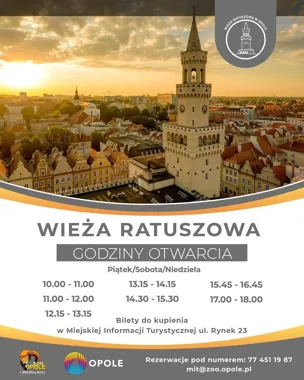 Grafika promocyjna wydarzenia Zwiedzanie Wieży Ratuszowej na Rynku