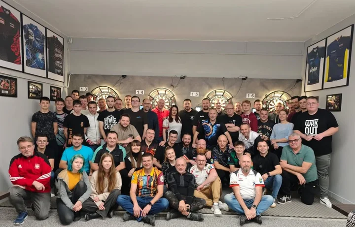 Grafika promocyjna wydarzenia XIV Turniej Klubowy Steel Dart Opole — sobota 10 stycznia 2026