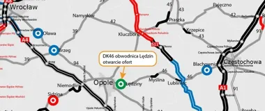 Obwodnica Lędzin ma wybrany wariant. Powstanie 3,7 km nowej trasy