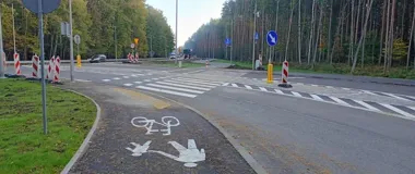 Między Ozimkiem a Grodźcem powstała bezpieczniejsza trasa przy DK46