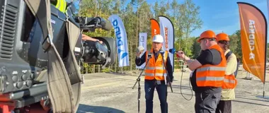 DK45 między Zawadą i Jełową z nową nawierzchnią. Powstają wiadukty