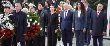 Na Westerplatte oddano hołd obrońcom Polski. Była tam wojewoda opolska
