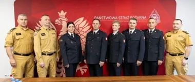 Nowe stopnie oficerskie w PSP Opole - awans po warszawskich obchodach