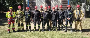 W Opolu szkolili się do akcji na wysokości - ćwiczyło tylko 10 ratowników