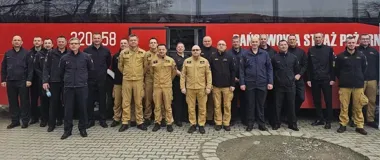 Strażacy z Polski i Czech szykują wspólny plan na klimatyczne kryzysy