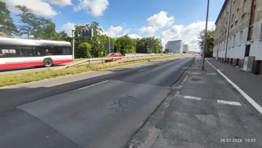 Remont Nysy Łużyckiej zwęzi przejazd przez most w Opolu