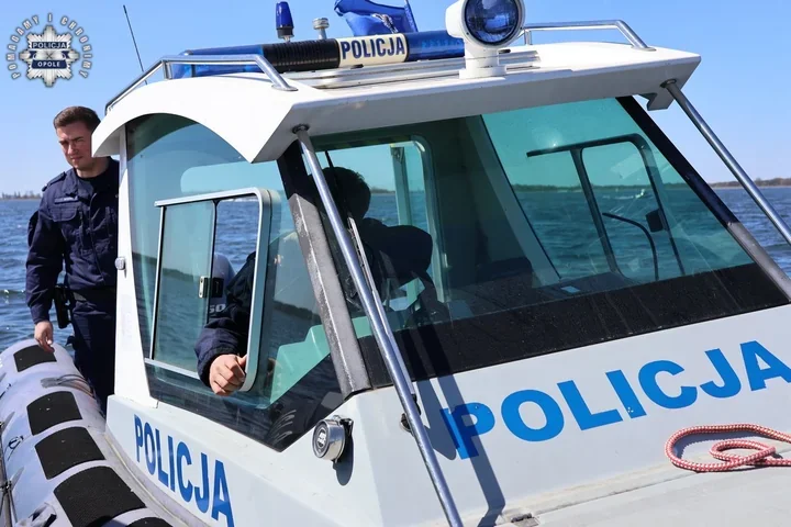 Dożywotni zakaz nie zatrzymał 27-latka. Pływał po Jeziorze Dużym w Turawie