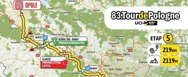 Tour de Pologne rusza z Opola. W piątek kierowców czekają utrudnienia
