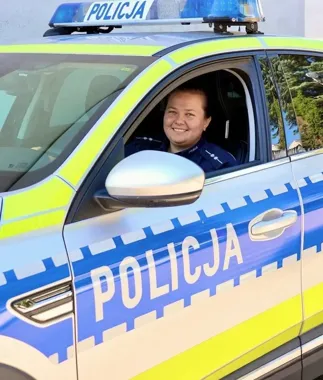Policjantka z Namysłowa pojechała z wiadomością, została na dłużej