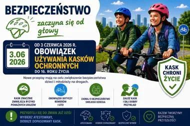 Na rower i hulajnogę już nie wystarczy wiek - dochodzi obowiązkowy kask