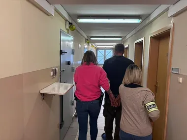 Zawrócił przed policją i wpadł z kryształem w kieszeni