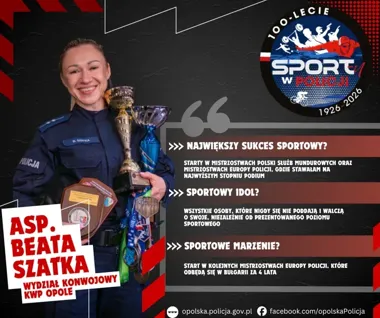 Ponad 5000 kilometrów w biegu i podium w Europie - policjantka z Opola