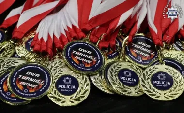 Dwa Ognie w Głubczycach - sportowa zabawa z policyjną lekcją bezpieczeństwa