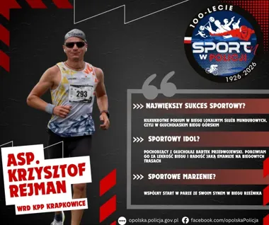 Najpierw rower, potem ultra. Policjant z Krapkowic zbiera mocne wyniki