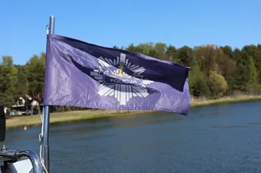Policyjny hol dla skutera już pierwszego dnia sezonu w Turawie