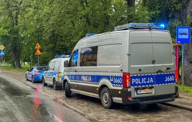 Drift na rondzie kosztował go prawo jazdy i 1500 zł mandatu