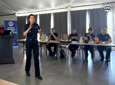 Cyberprzemoc i handel ludźmi - opolscy policjanci szkolili się z dwóch zagrożeń