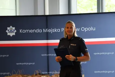 Ponad 100 prac i jedna lekcja w Opolu - kask ma chronić na drodze