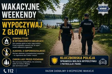 Wakacyjny weekend pod kontrolą policji. Jedna iskra może wywołać pożar