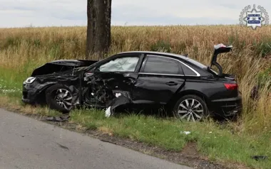 Kierowca Hyundaia zjechał na przeciwny pas - sześć osób rannych