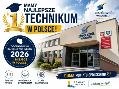 Technikum z Ozimka na szczycie Polski. Wynik, który robi wrażenie
